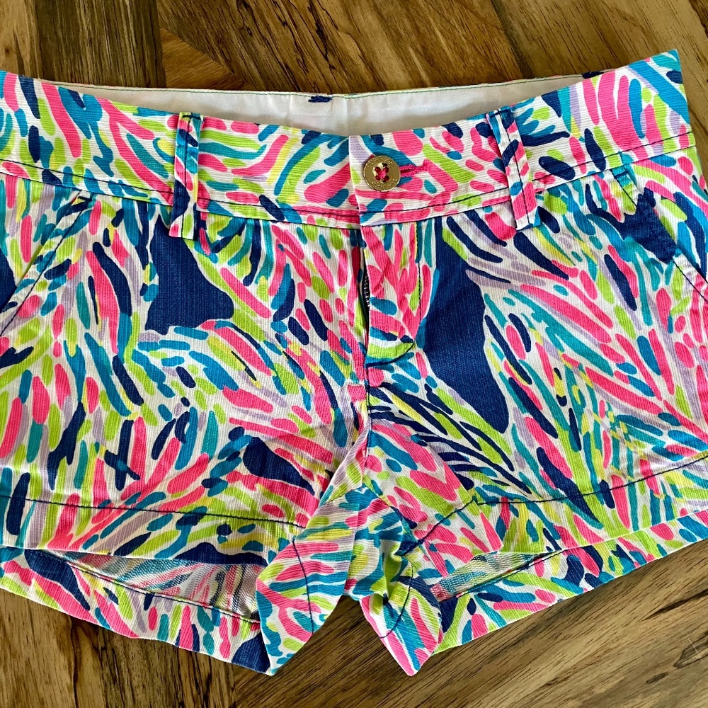 Lilly Pulitzer, The Walsh Shorts, size 00